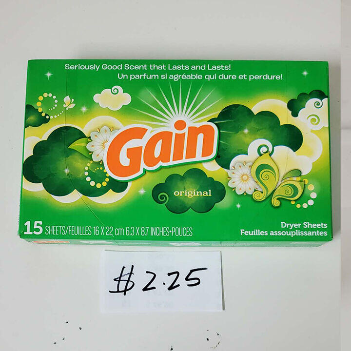 Gain Dryer Sheets